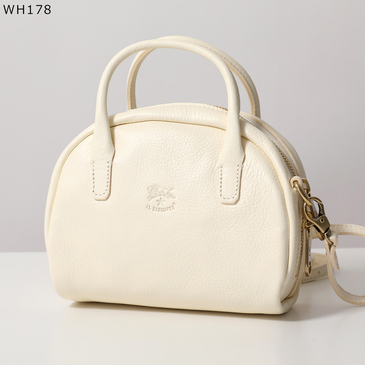 IL BISONTE ショルダー トートバッグ 美品 IL BISONTE ショルダーバッグ バッグ / CANVAS x LEATHER