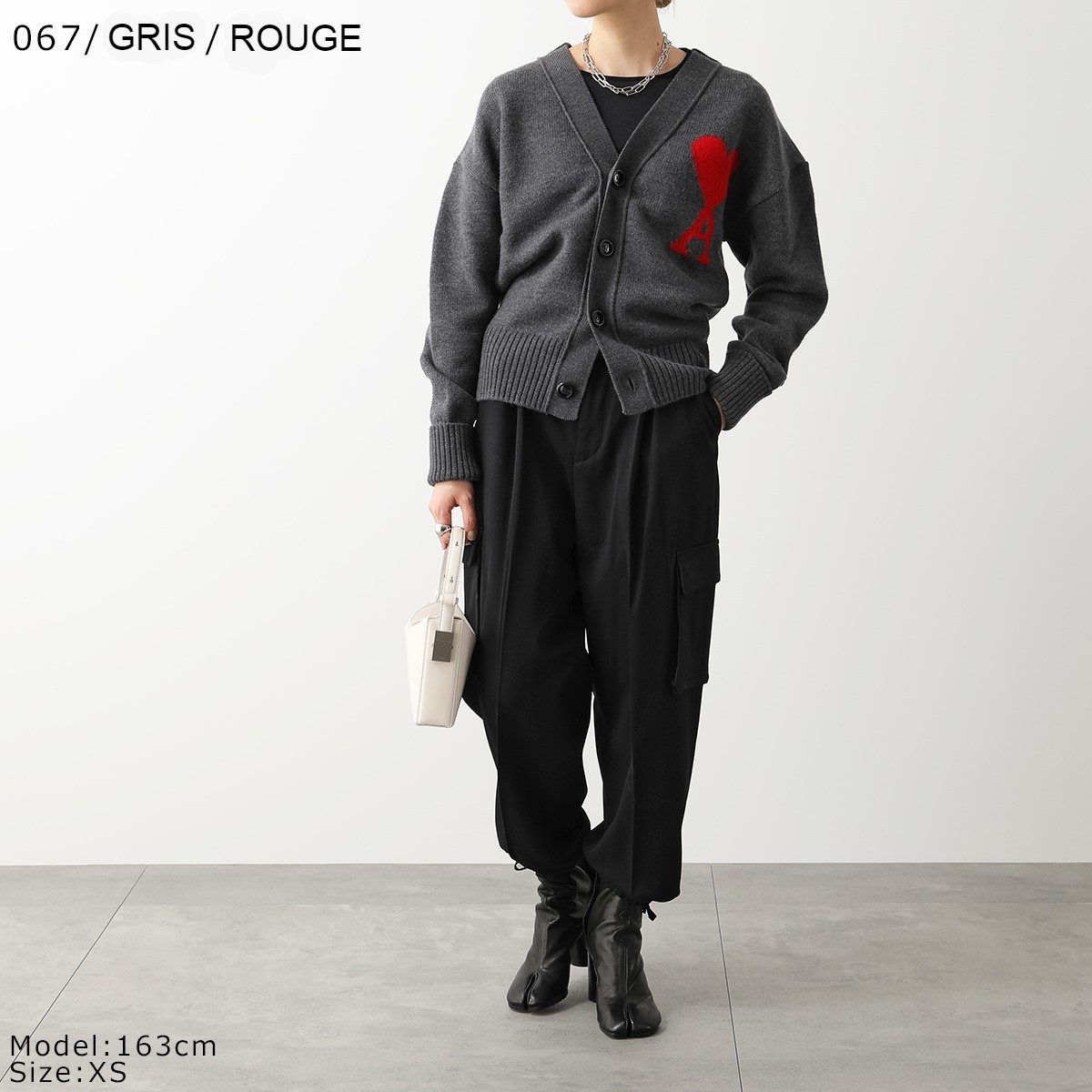 ami paris アミパリス カーディガン UKC002.018 レディース ニット 
