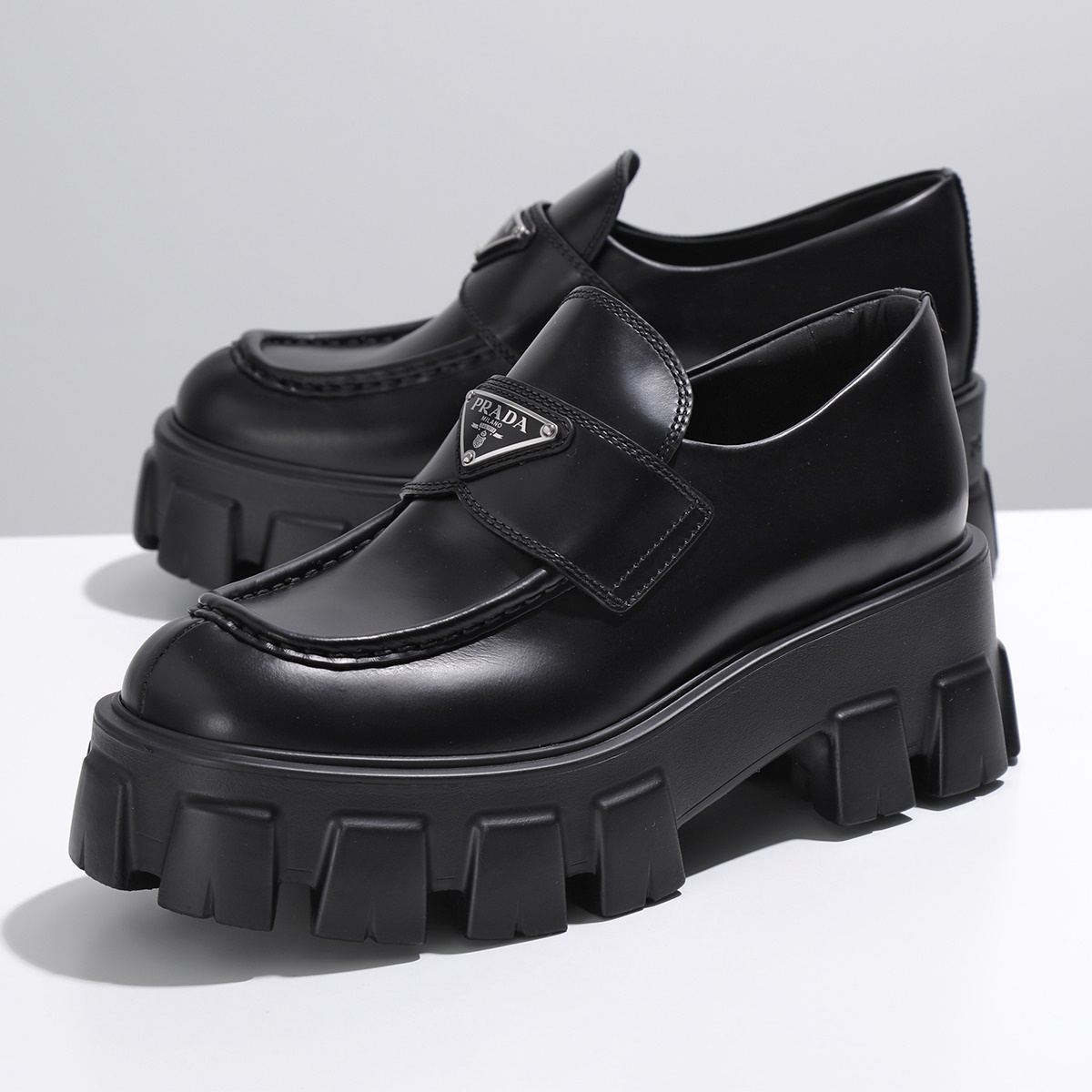 PRADA プラダ ローファー モノリス 1D649M B4L F0002 レディース 