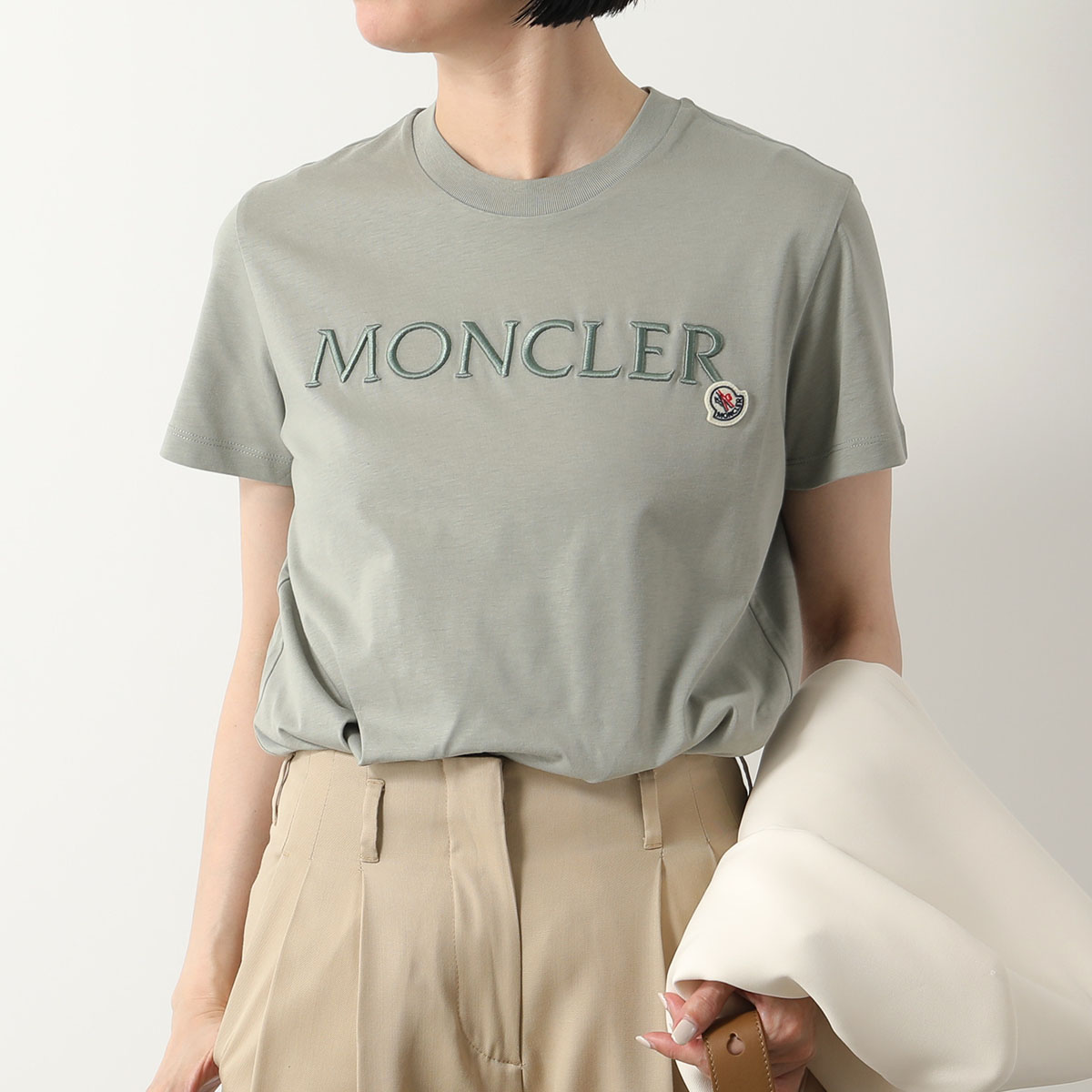 MONCLER モンクレール 半袖Tシャツ 8C00006 8C00009 829HP レディース