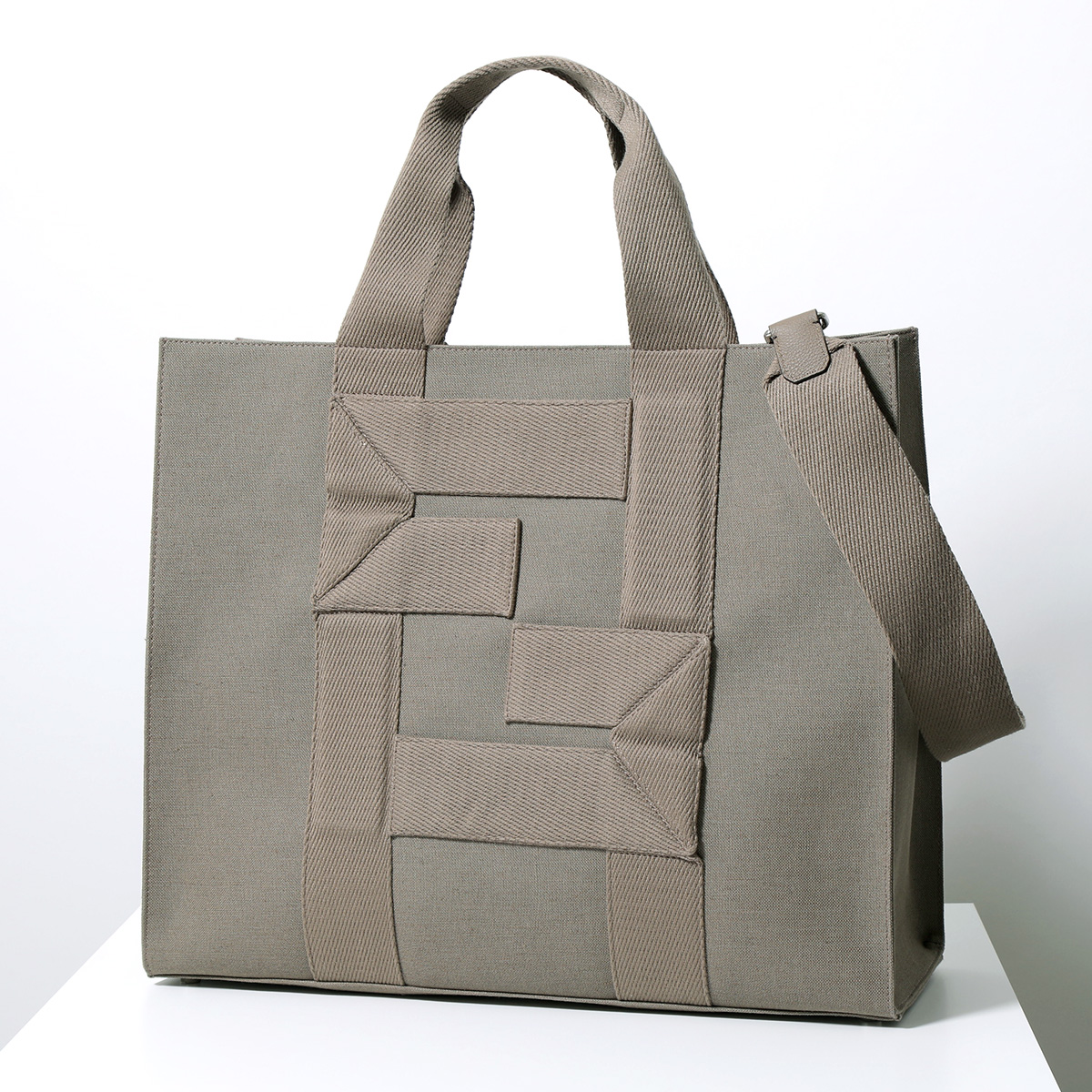 FENDI フェンディ トートバッグ SHOPPING BAG CANVAS 7VA558 AHU6 