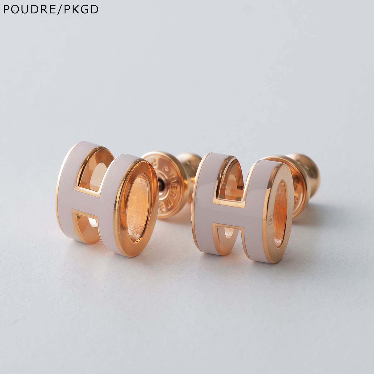 HERMES エルメス ピアス ポップアッシュ ミニ POP H MINI H608002F レディース スタッド メタル アクセサリー Hロゴ  カラー15色の画像