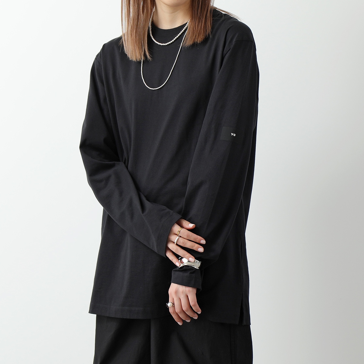 Y-3 ワイスリー カットソー LS TEE H44788 IP7704 レディース