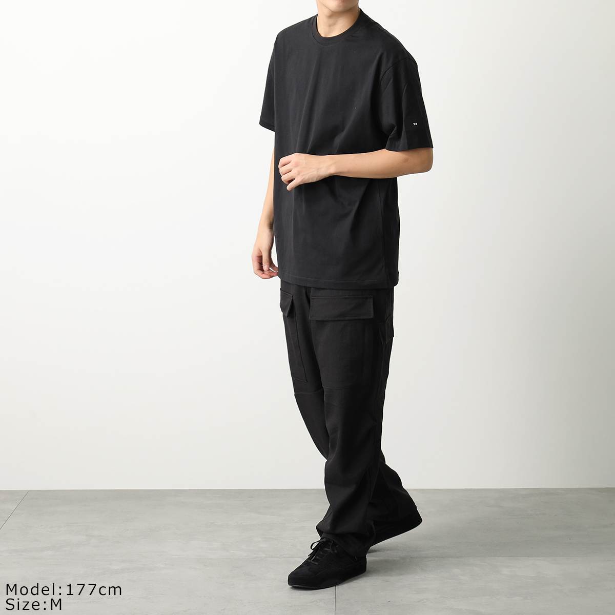 Y-3 Tシャツ RELAXED SS TEE H44798 メンズ クルーネック コットン ロゴパ...