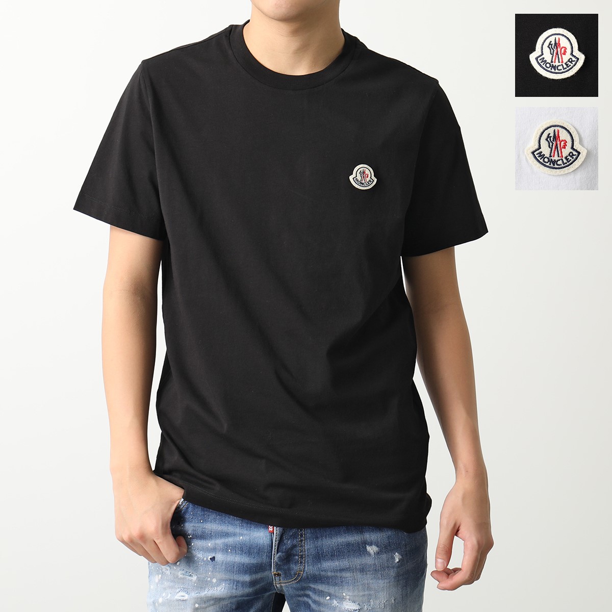 MONCLER メンズ半袖Tシャツ、カットソーの商品一覧｜Tシャツ