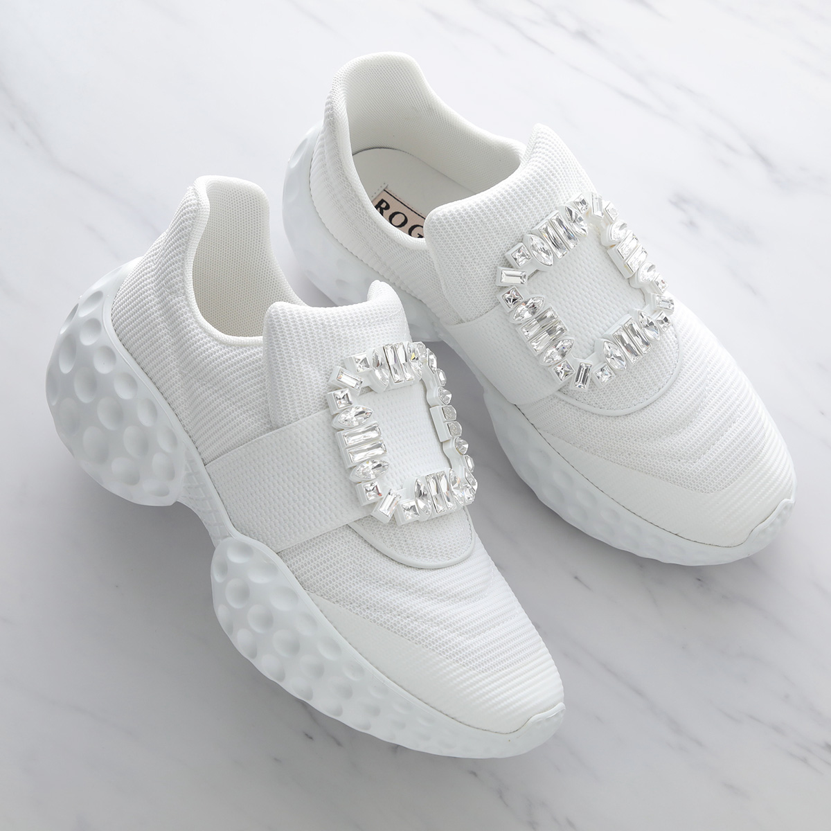 Roger Vivier（ロジェヴィヴィエ） スニーカー VIV RUN LIGHT STRASS