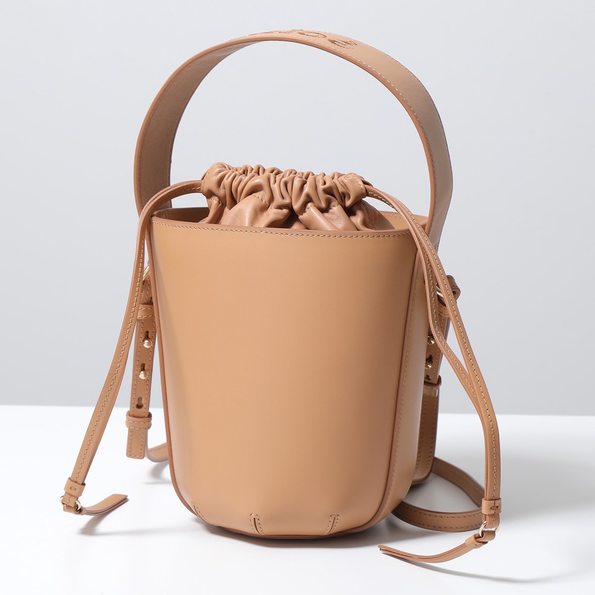 Chloé ハンドバッグ ベージュ/ブラウン Chloe（クロエ） ショルダーバッグ CHC23US420I60 レディース バケット