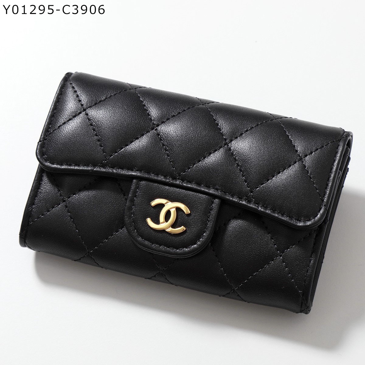 CHANEL シャネル カードホルダー AP0214 Y01864 Y01588 B10583 Y01295 MATELASSE マトラッセ  カードケース ココマーク CCロゴ カラー4色