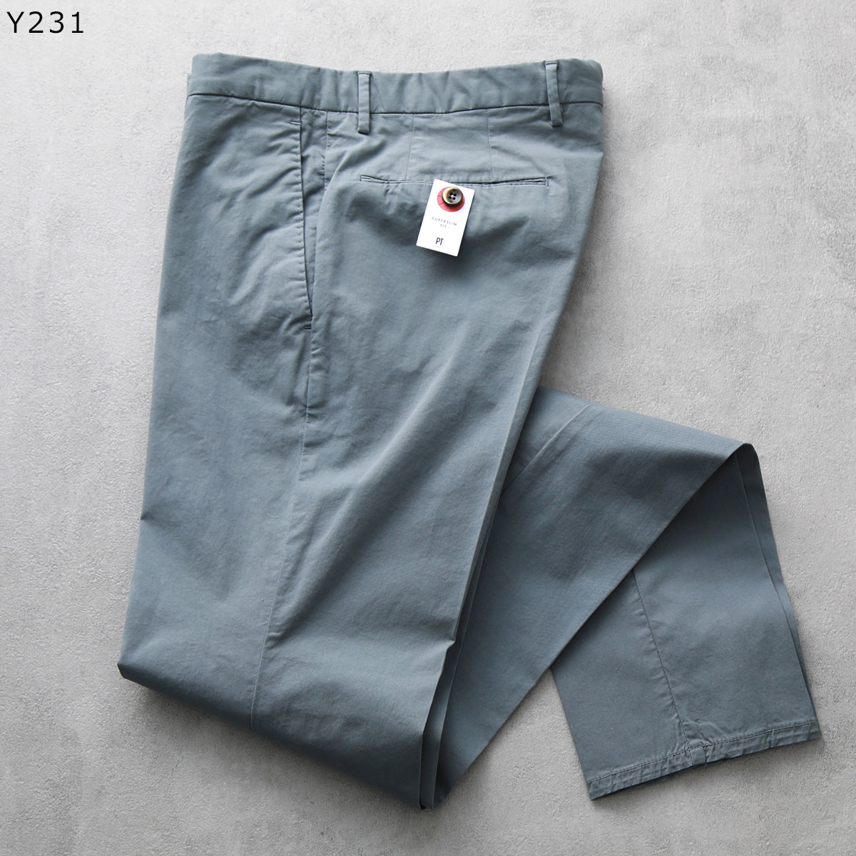 PT TORINO ピーティートリノ スラックス CODT01Z00CL1 MA NU35 SUPER SLIM FIT メンズ コットン ストレッチ トラウザーズ ノープリーツ パンツ カラー9色 | PT TORINO | 06