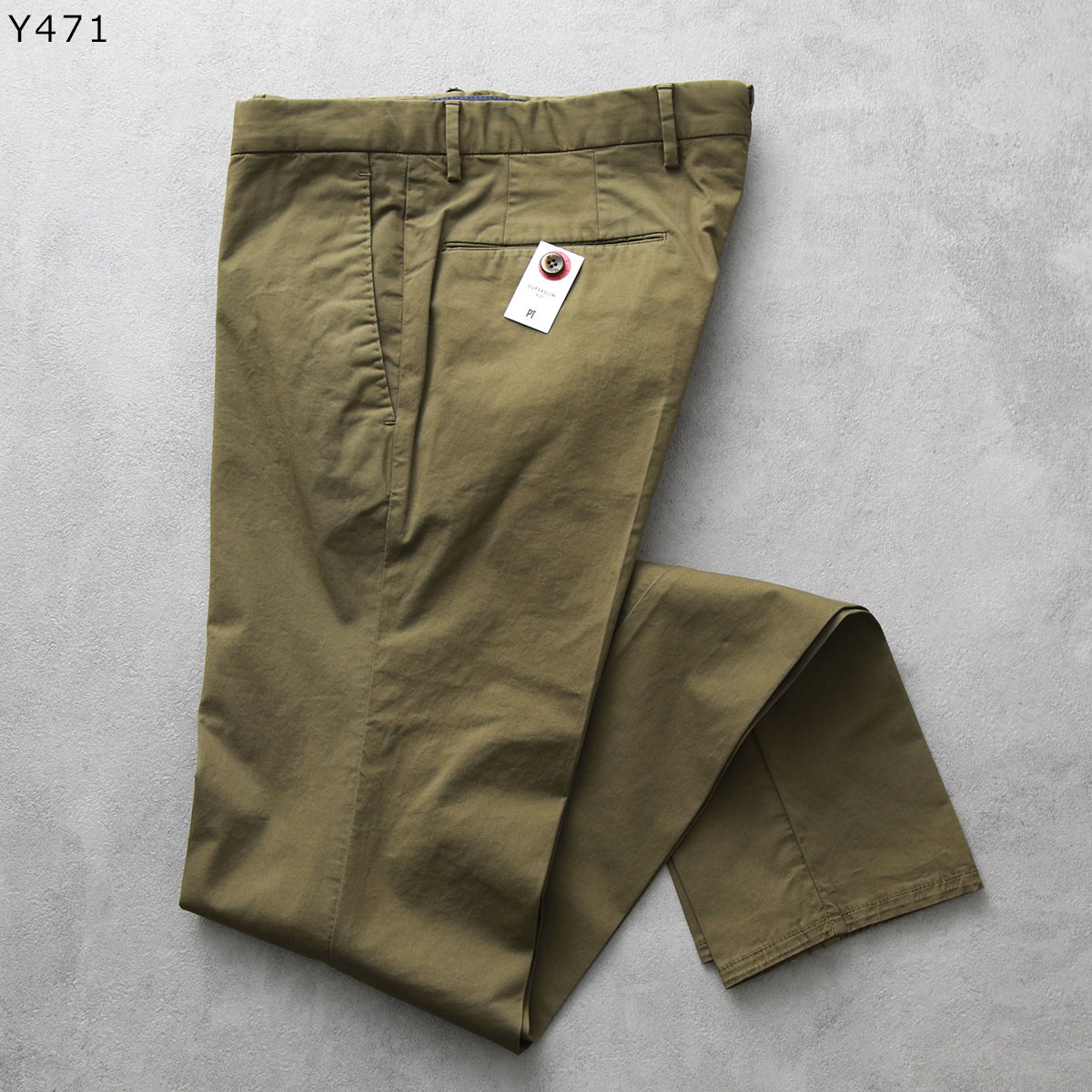 PT TORINO ピーティートリノ スラックス CODT01Z00CL1 MA NU35 SUPER SLIM FIT メンズ コットン ストレッチ トラウザーズ ノープリーツ パンツ カラー9色 | PT TORINO | 09