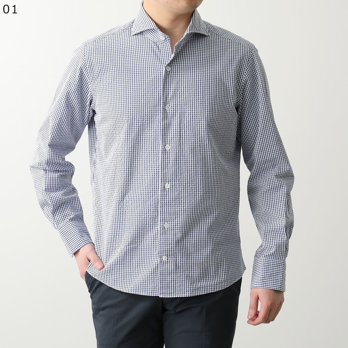 GIANNETTO ジャンネット シャツ 31267 VINCI FIT ヴィンチフィット 