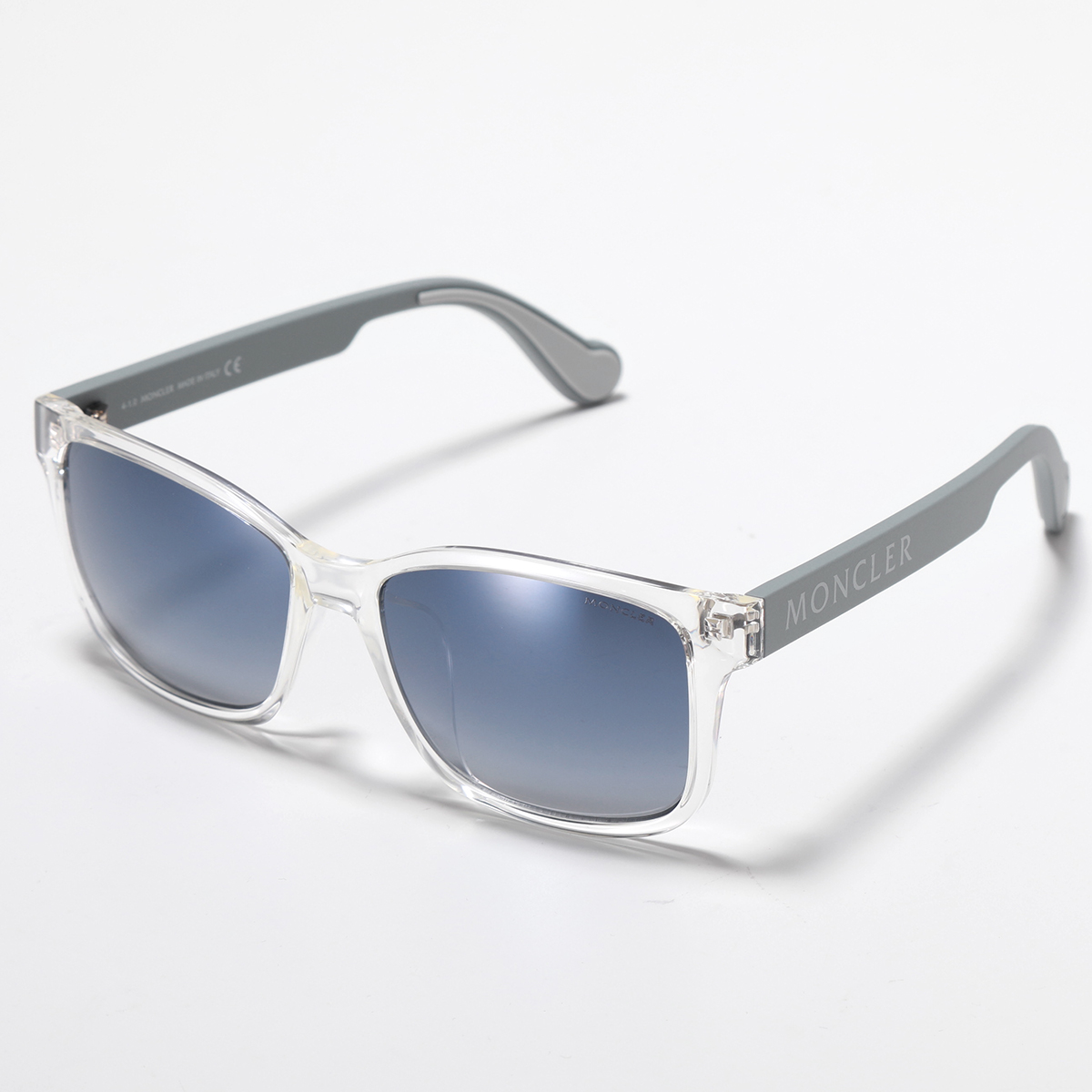 MONCLER モンクレール サングラス ML0164K メンズ メガネ スクエア ロゴ ライトミラーレンズ 眼鏡 アイウェア カラー3色｜s-musee｜03