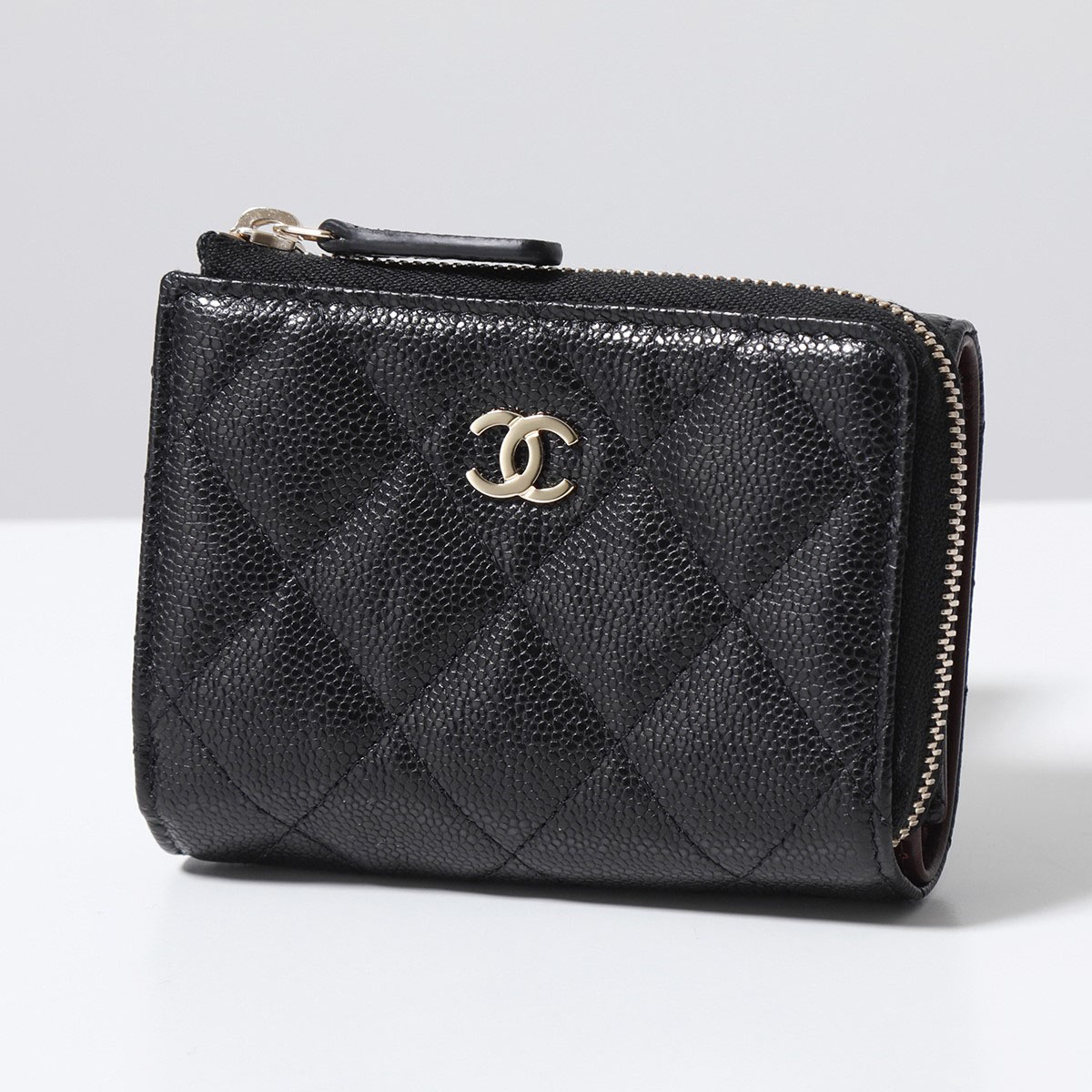 CHANEL シャネル 三つ折り財布 AP3177 B10583 レディース