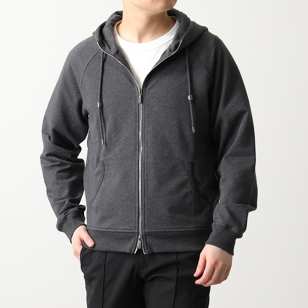 MOORER（ムーレー） パーカー NORCIA FELPA RAF メンズ ジップアップ