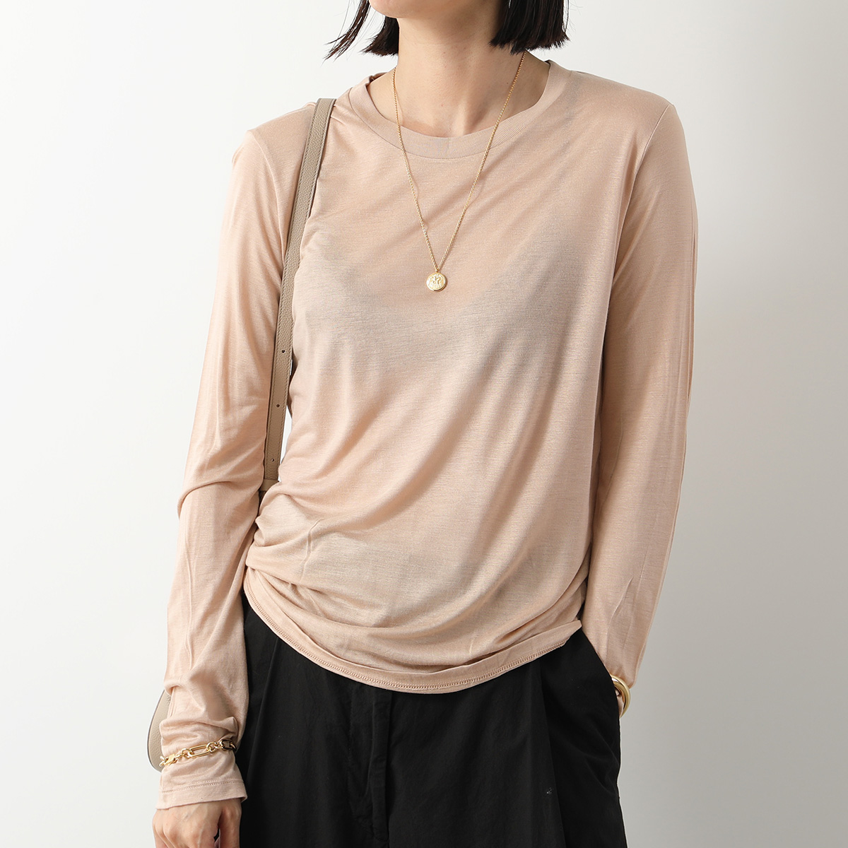 BASERANGE ベースレンジ 長袖 Tシャツ LONG SLEEVE TEE TOLS レディース クルーネック ロンT カットソー 無地  カラー5色 : 350406657 : インポートセレクトmusee - 通販 - Yahoo!ショッピング