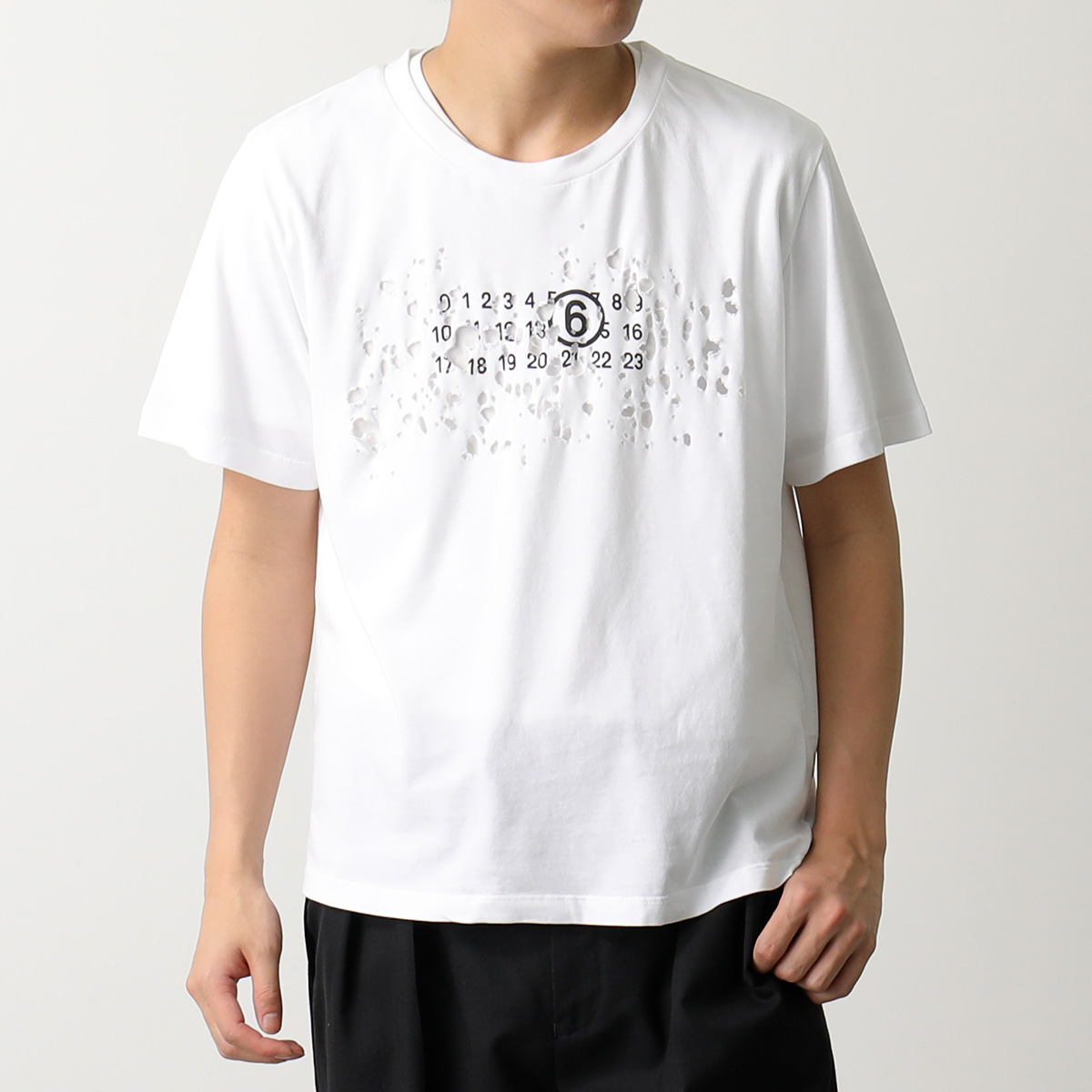MM6 エムエムシックス メゾンマルジェラ Tシャツ 半袖 カットソー コット 楽天市場】MM6 エムエムシックス メゾンマルジェラ Tシャツ