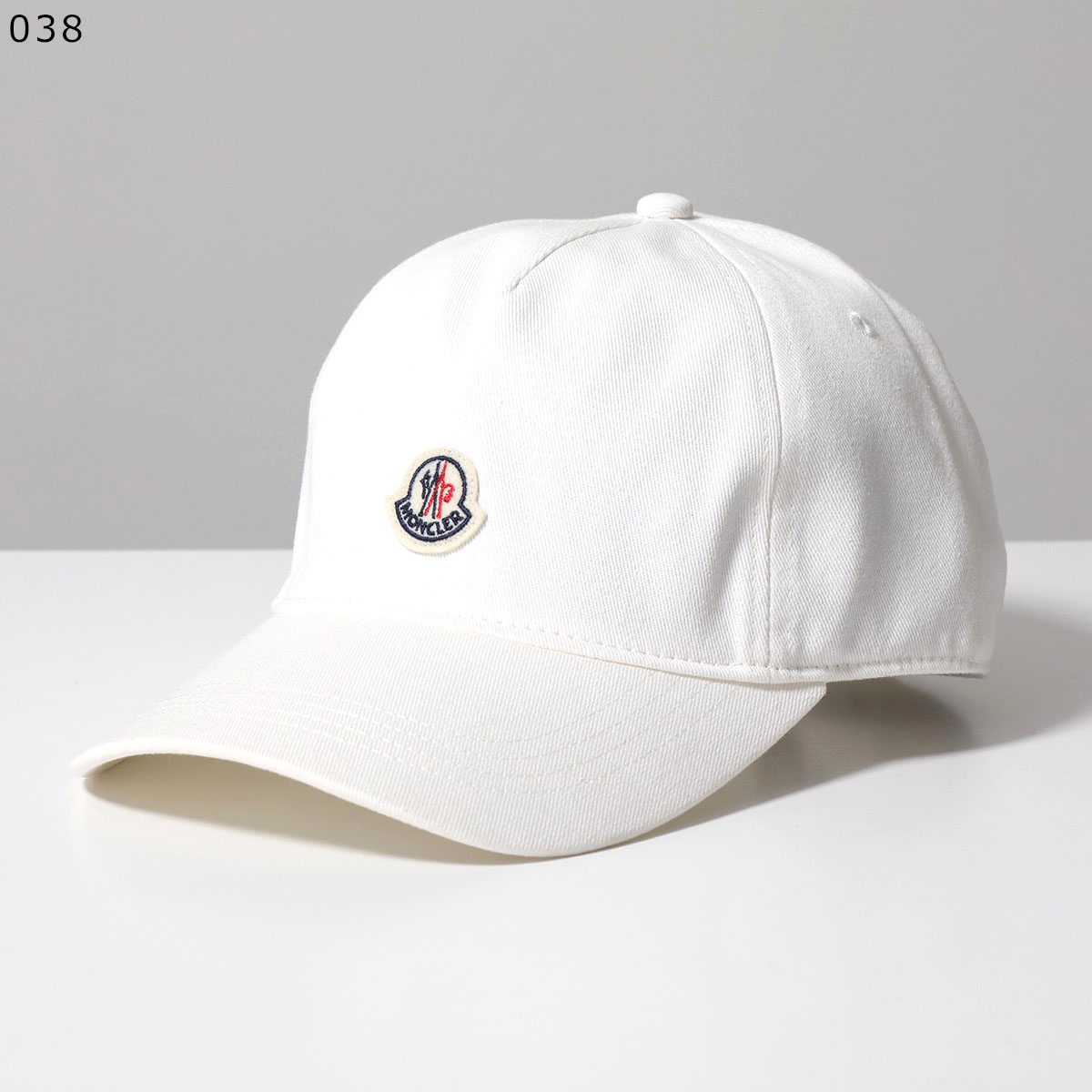 MONCLER モンクレール ベースボールキャップ BASEBALL 3B00041 V0006 レディース コットン アイコンパッチ ロゴ刺繍 帽子  カラー5色