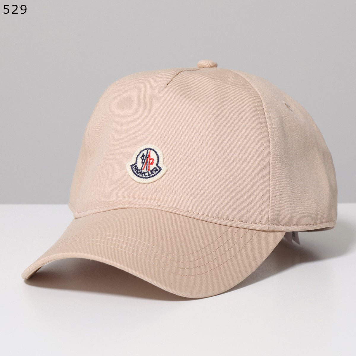 MONCLER モンクレール ベースボールキャップ BASEBALL 3B00041 V0006 レディース コットン アイコンパッチ ロゴ刺繍 帽子  カラー5色