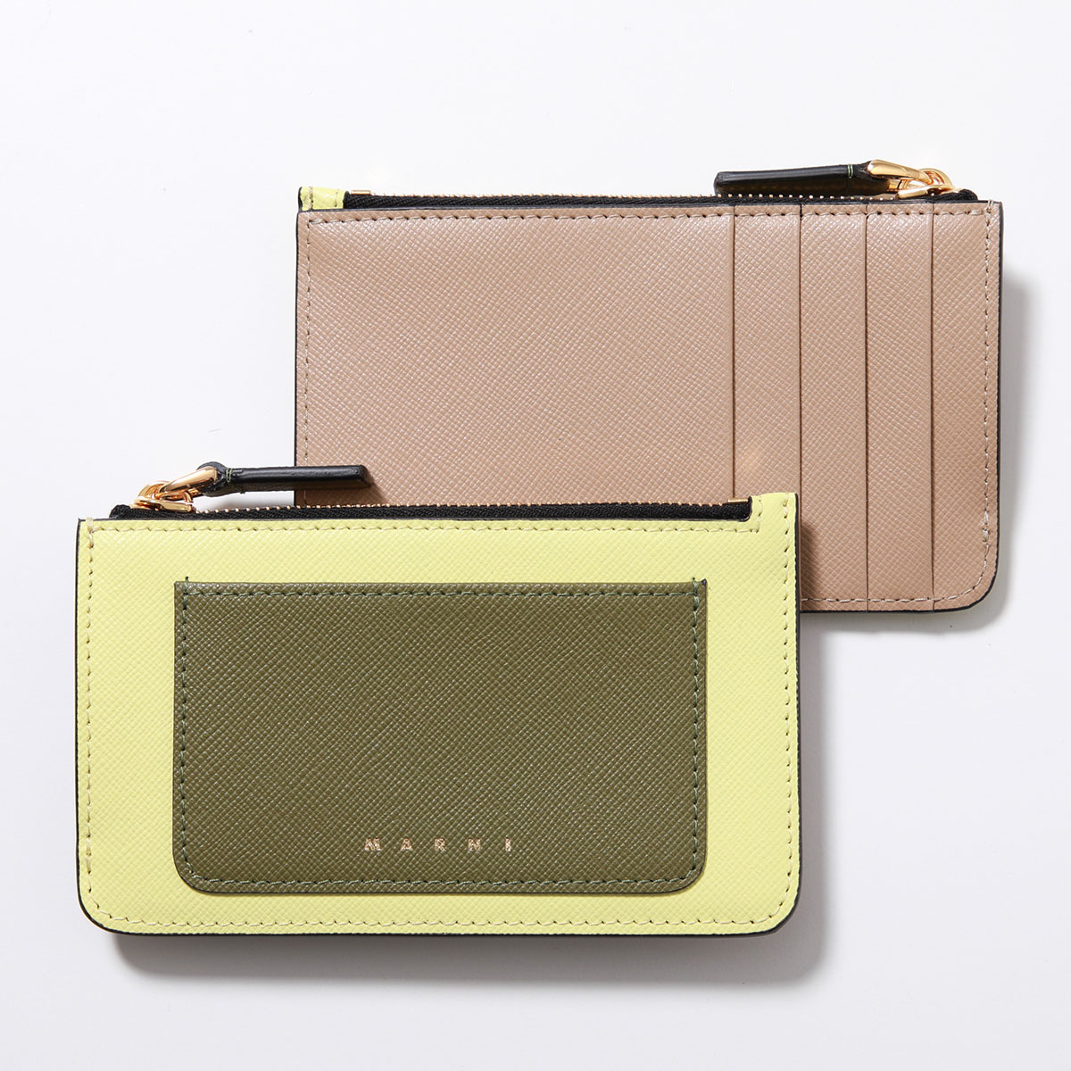 マルニ財布　フラグメントケース MARNI マルニ COIN CARD HOLDER WITH ZIP カードケース