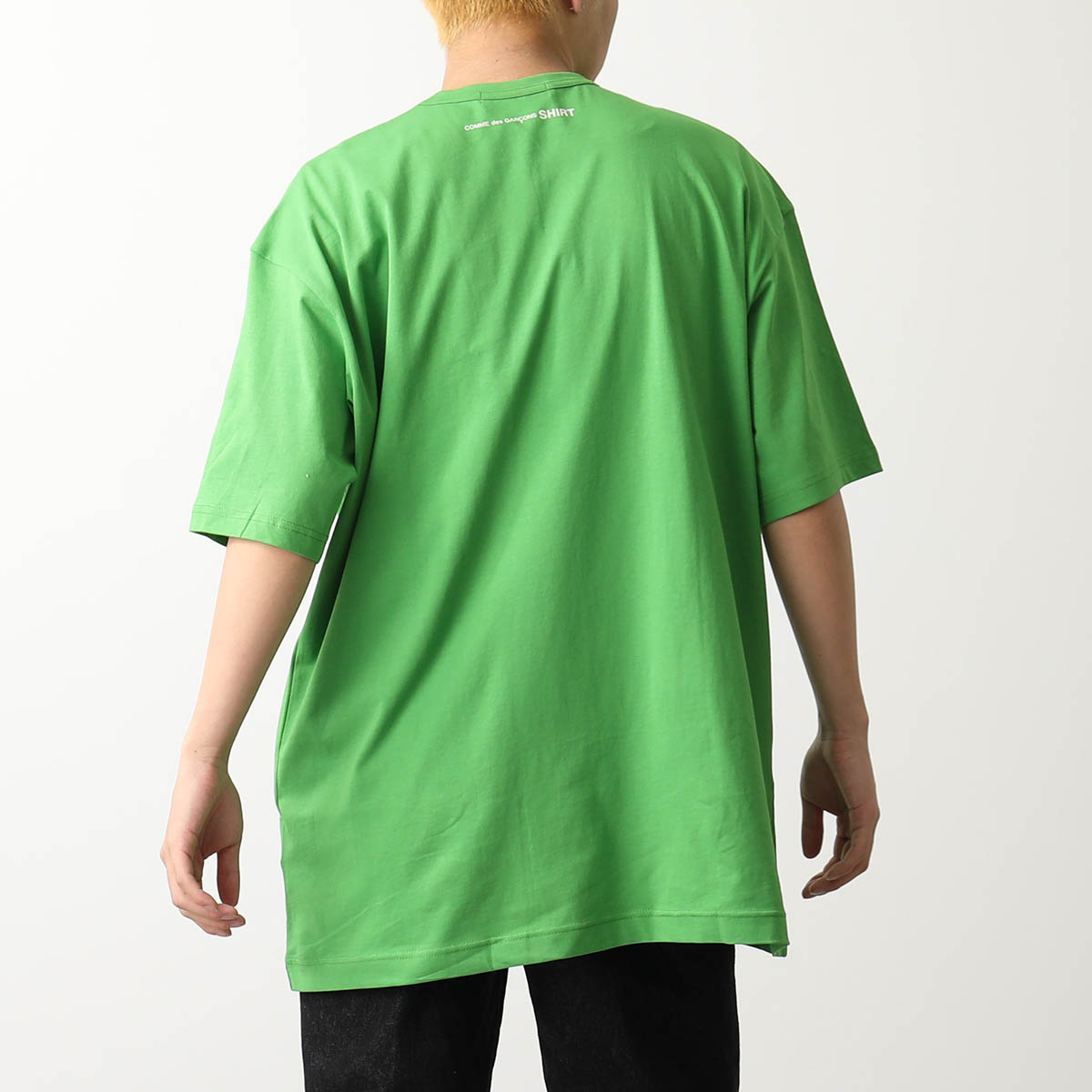 COMME des GARCONS SHIRT コムデギャルソン シャツ Tシャツ FK T015 S23 メンズ 半袖 カットソー オーバーサイズ クルーネック ロゴT カラー4色｜s-musee｜03