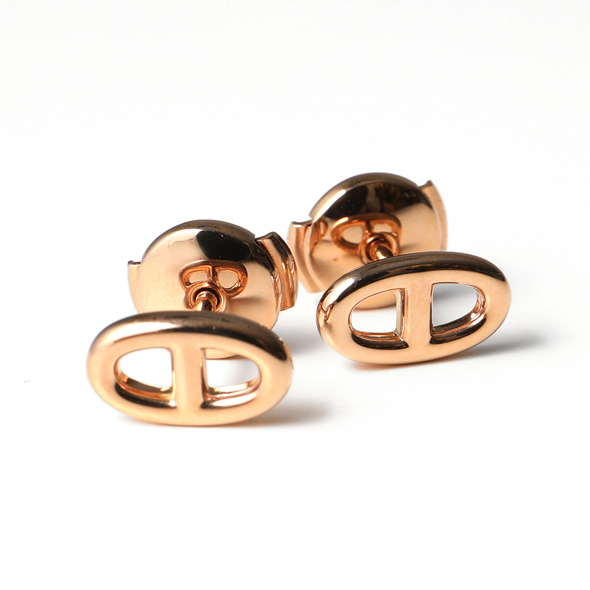 HERMES（エルメス） ピアス シェーヌダンクル TPM Chaine dAncre