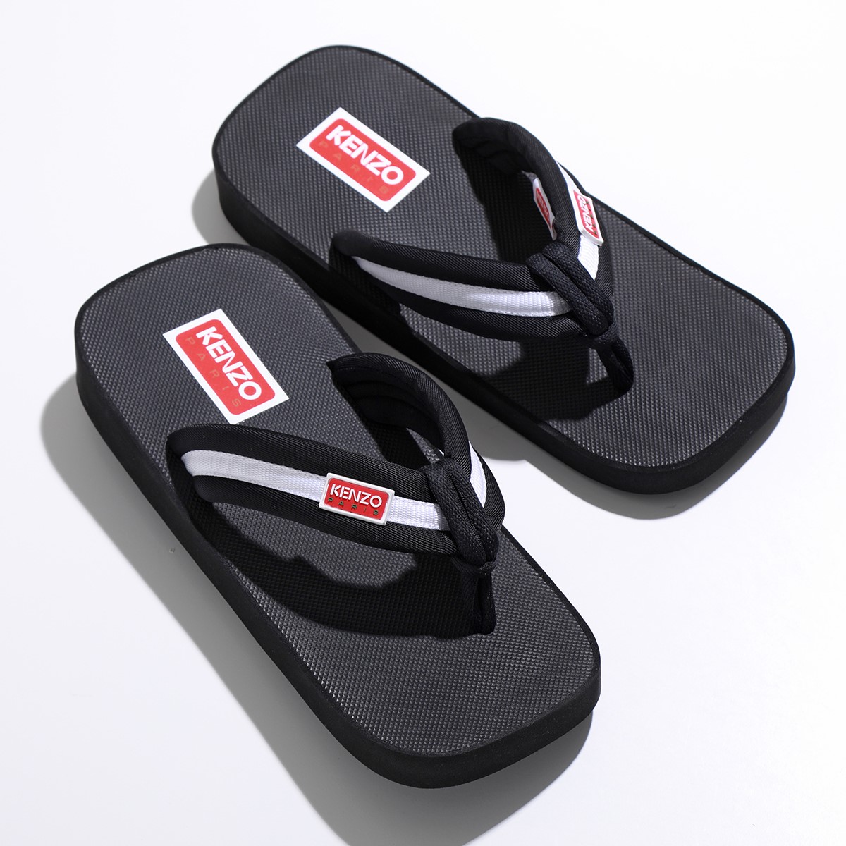 KENZO ケンゾー トングサンダル SETTA FLIP FLOP FD55MU090F51 メンズ セッタサンダル ロゴ フラット シューズ 靴  カラー2色