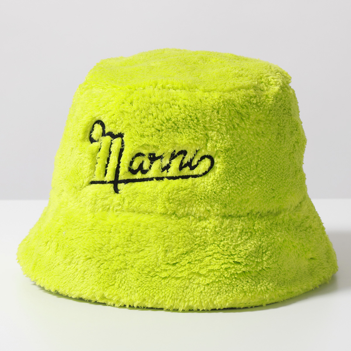 MARNI マルニ バケットハット CLZC0104S0 UTP726 メンズ ロゴ 刺繍 ボア 帽子 カラー3色