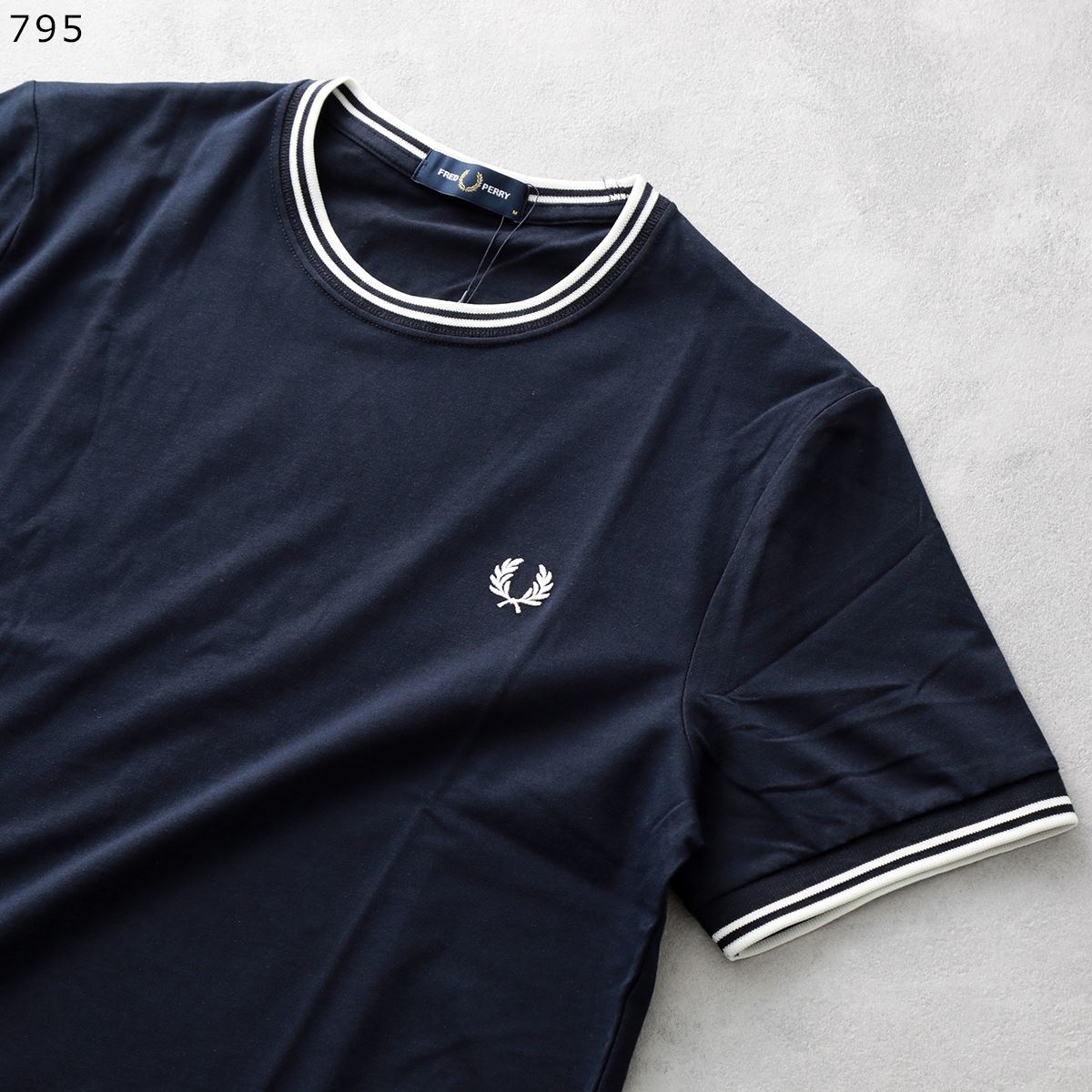 FRED PERRY Tシャツ TWIN TIPPED T-SHIRT M1588 メンズ クルーネ...