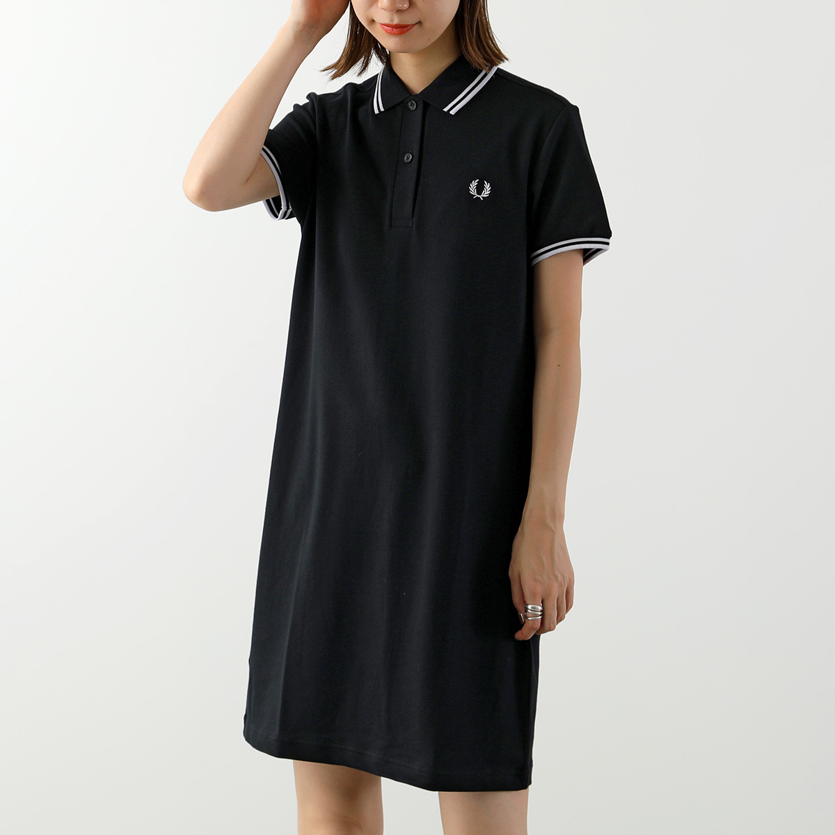 FRED PERRY フレッドペリー ワンピース TWIN TIPPED FRED PERRY DR...