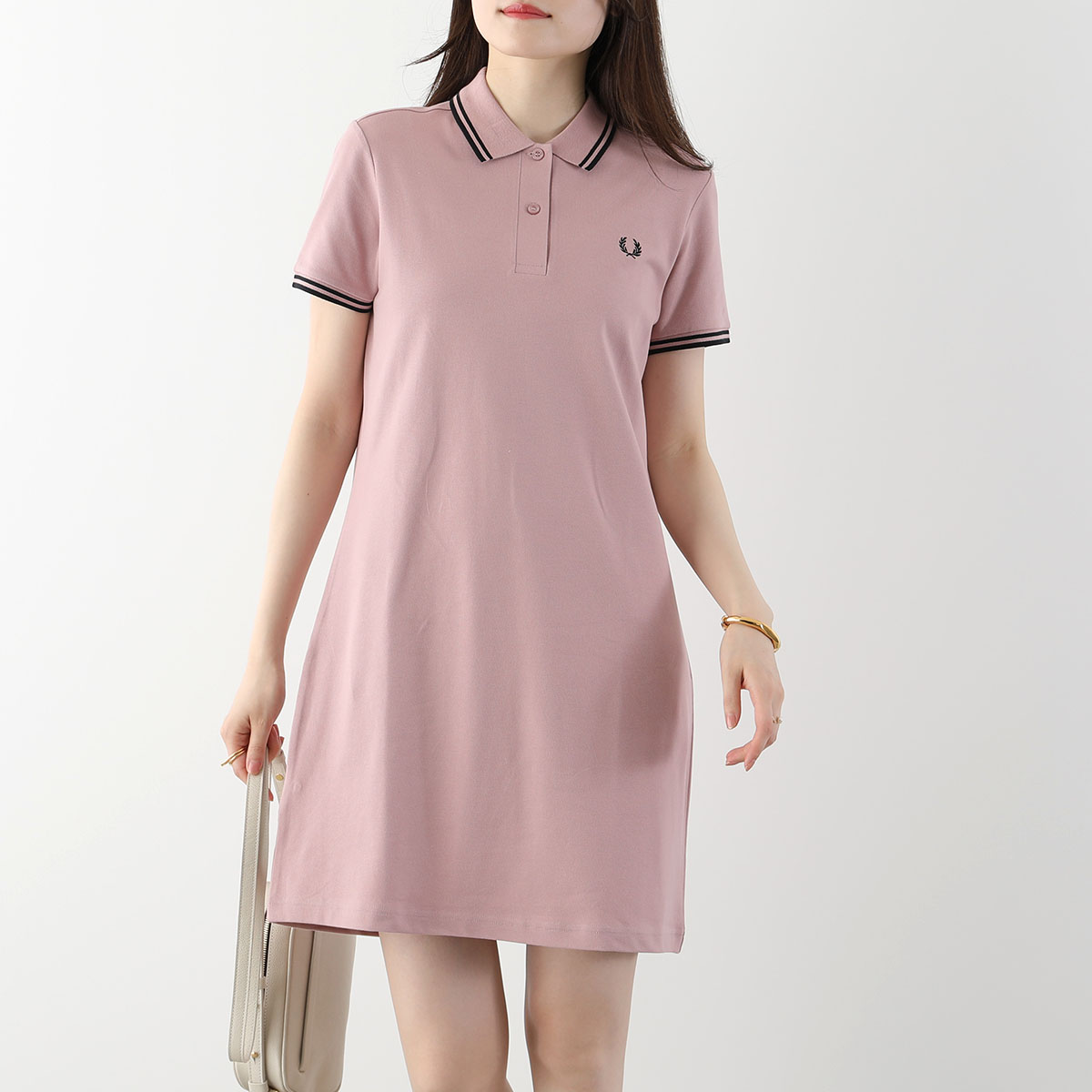 FRED PERRY フレッドペリー ワンピース TWIN TIPPED FRED PERRY DRESS 
