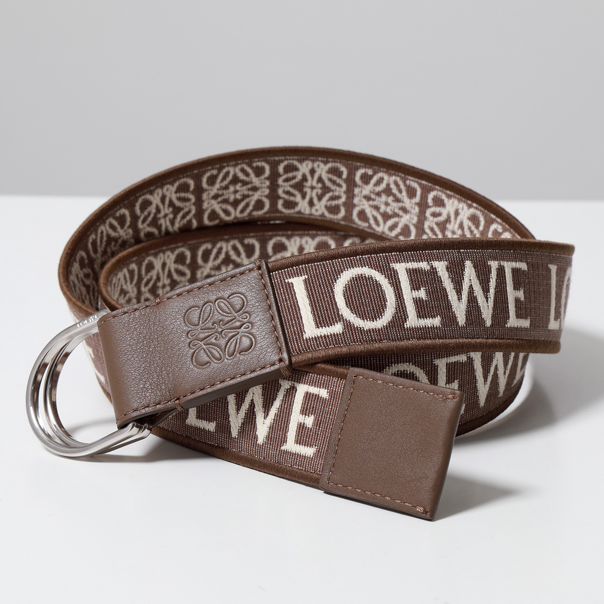 LOEWE ロエベ ベルト E619238X14 レディース アナグラム ジャガード