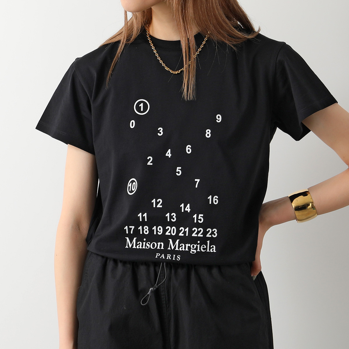 関税送料込! 【Maison Margiela】マルジェラ ロゴ 半袖 シャツ org.jpg