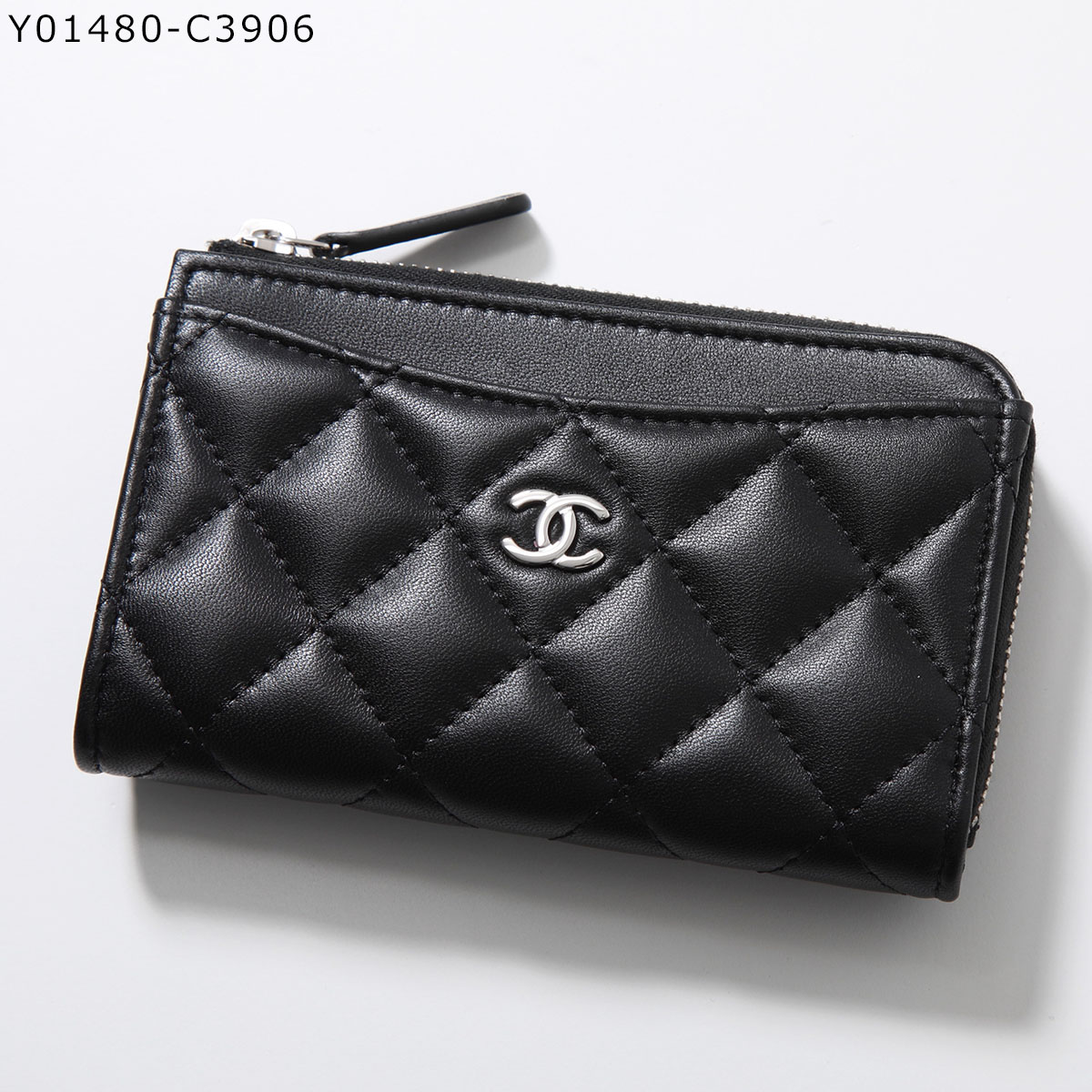 CHANEL シャネル フラグメントケース MATELASSE マトラッセ AP3179 B10583 Y01480 B15532 コインケース カードケース キルティング ココマーク ミニ財布｜s-musee｜04