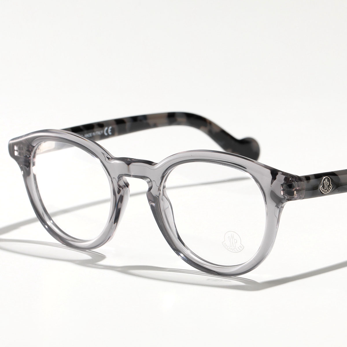 【新品・未使用】MONCLER ML5003 020 グレー 高級メガネ MONCLER - 【新品・未使用】MONCLER ML5003 020 グレー 高級メガネの