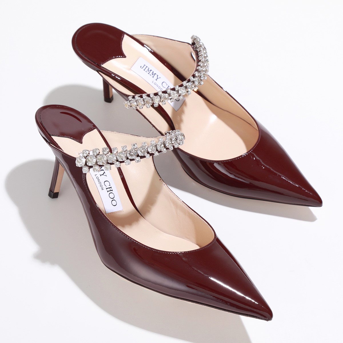 Jimmy Choo ジミーチュウ ミュール BING 65 PAT レディース サンダル