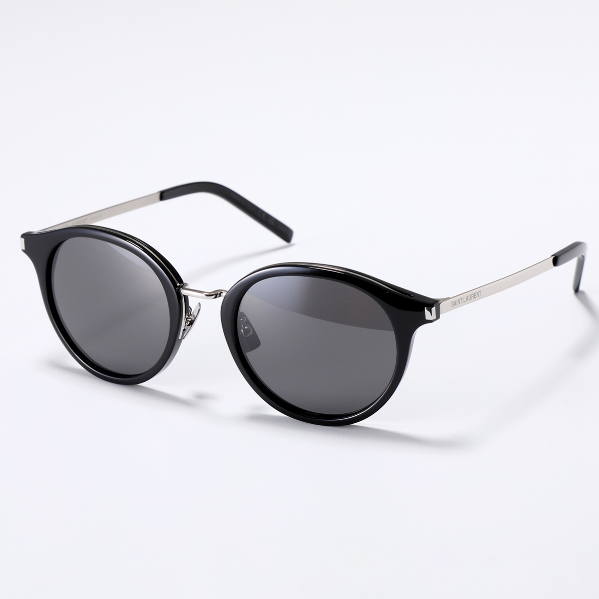 YSL サンローラン サングラス　メガネ　眼鏡　値引き可能　送料無料　お買い得 SAINT LAURENT サンローラン サングラス SL 57 メンズ ボストン型