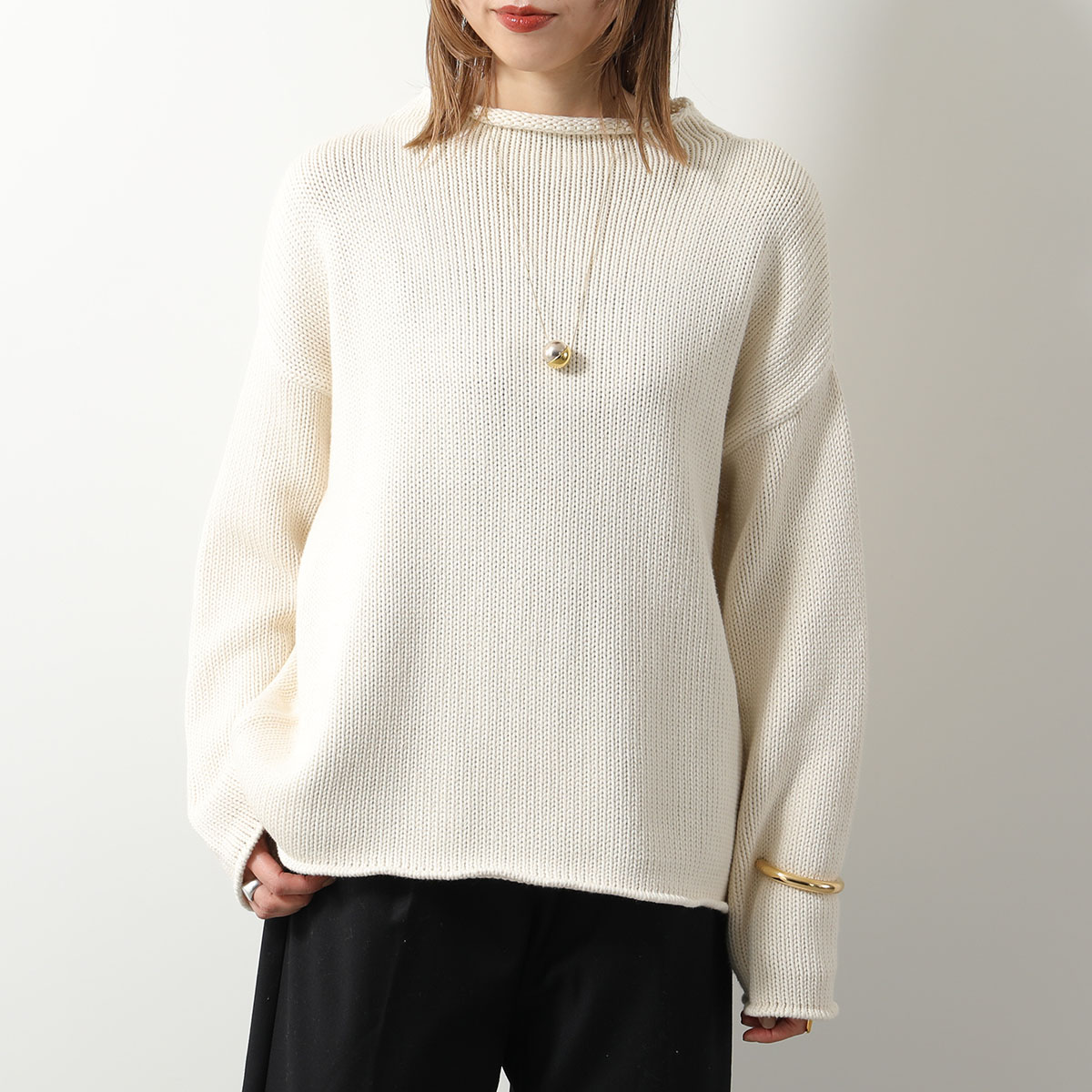 希少】DEMYLEE デミリー マーテン100％ ボーダー スヌード 希少