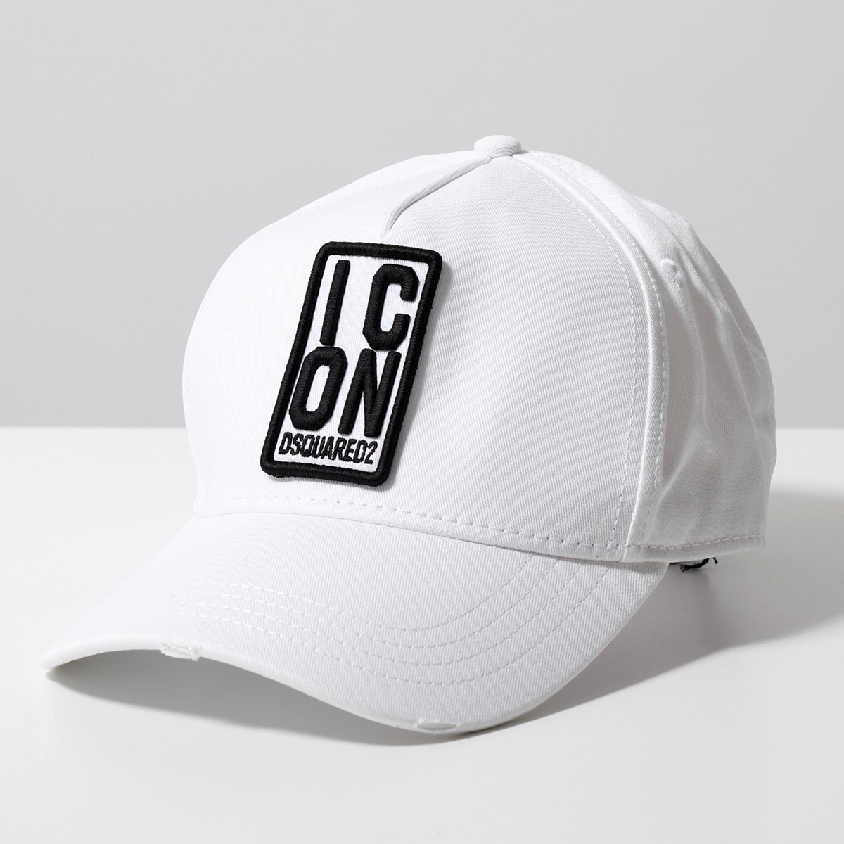 当日発送可 Dsquared2 BE ICON BASEBALL CAP 23SS ホワイト - 帽子