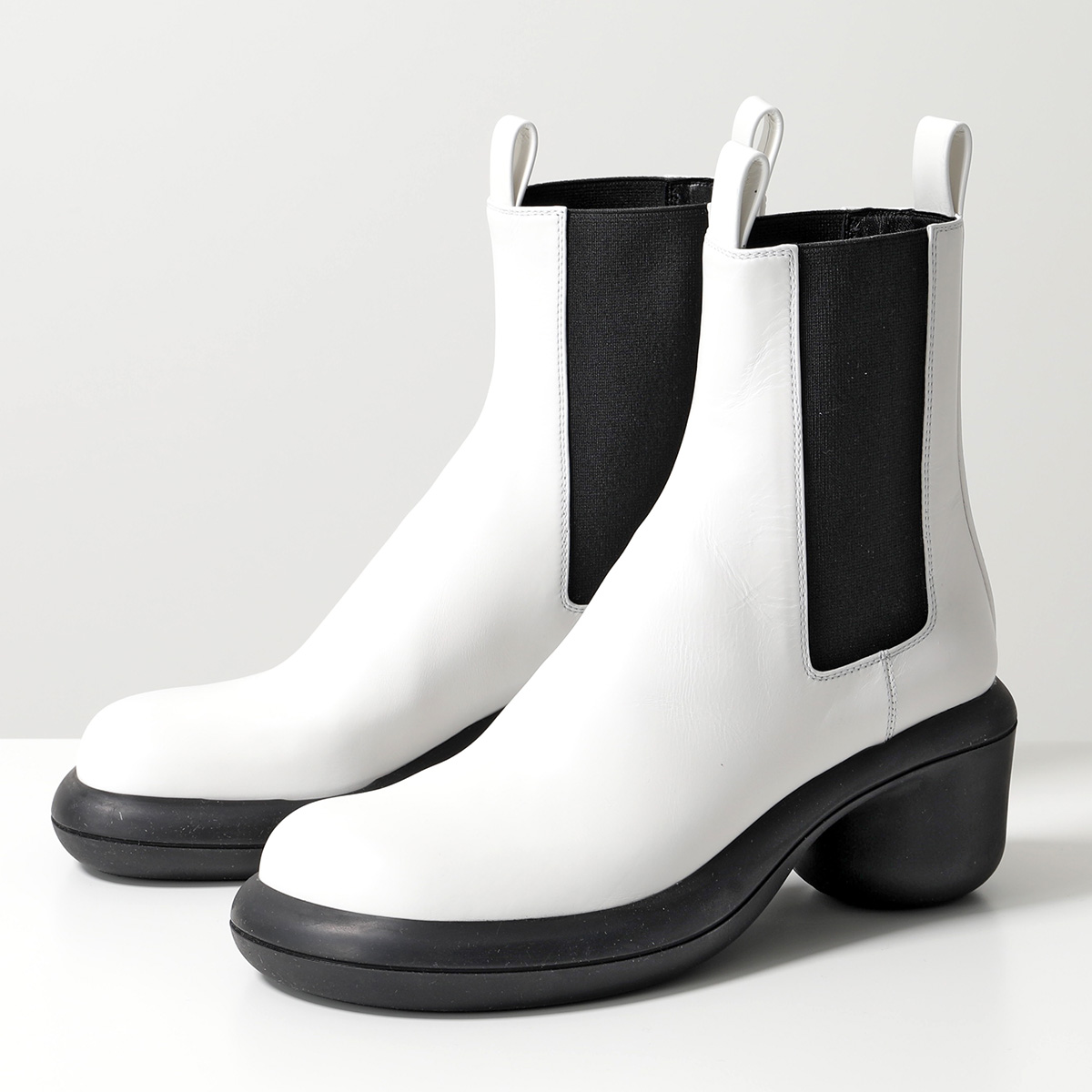 JIL SANDER ジルサンダー アンクルブーツ ANKLE BOOT J15WU0022 P4833 レディース ショートブーツ サイドゴア  レザー ラウンドトゥ シューズ 靴 カラー2色