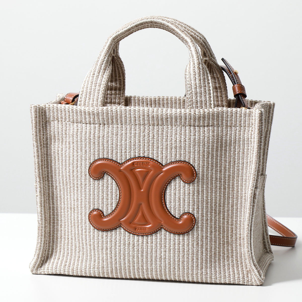 【国内発】セリーヌ カバ タイス 199162FEF ハンドバッグ S CELINE セリーヌ ハンドバッグ Small Cabas スモール カバ