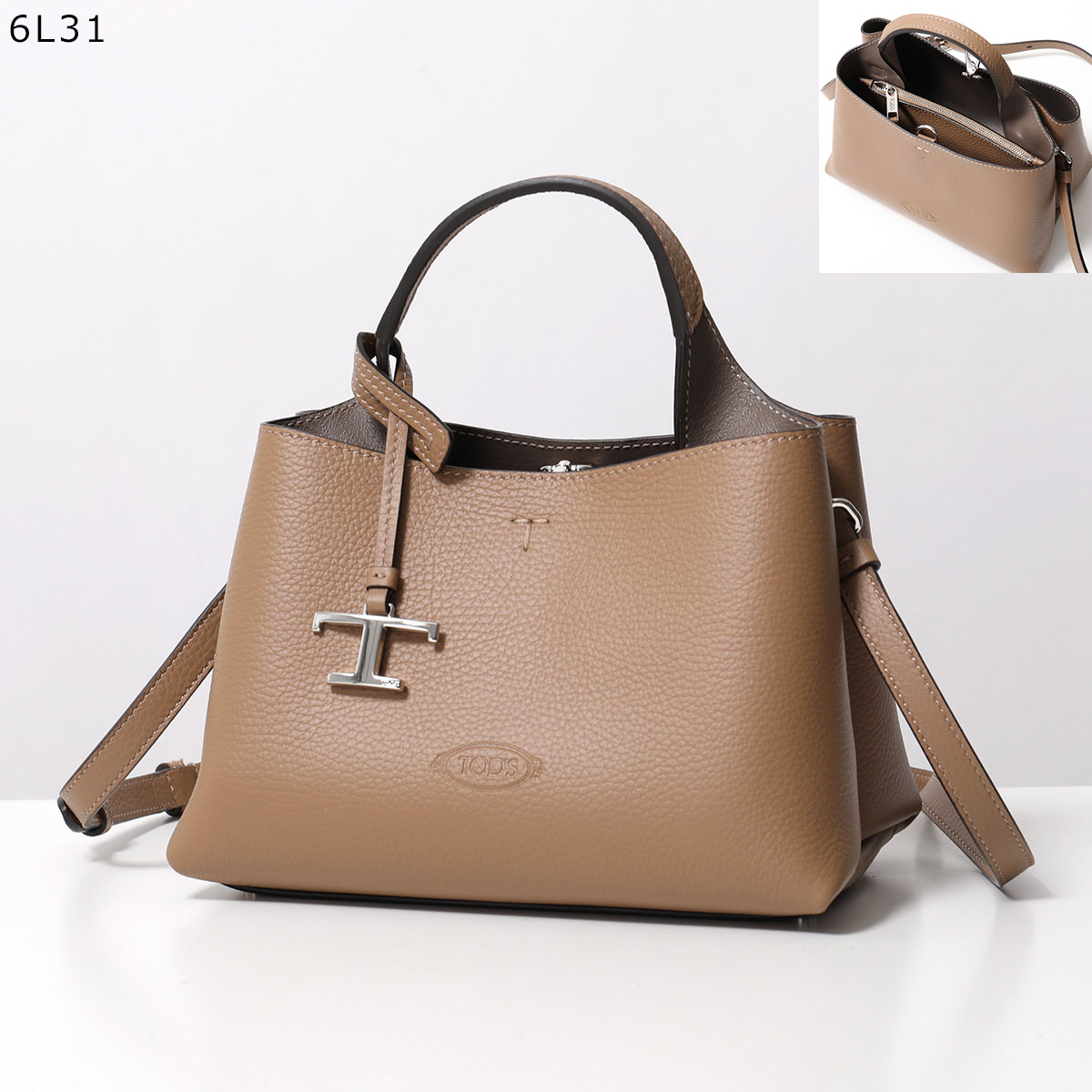 TOD'S（トッズ） TODS ショルダーバッグ T TIMELESS Tタイムレス
