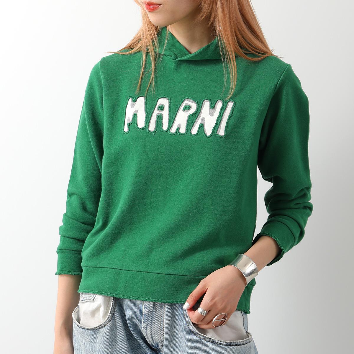 MARNI KIDS マルニ キッズ パーカー M00820 M00ND レディース ガールズ コッ...