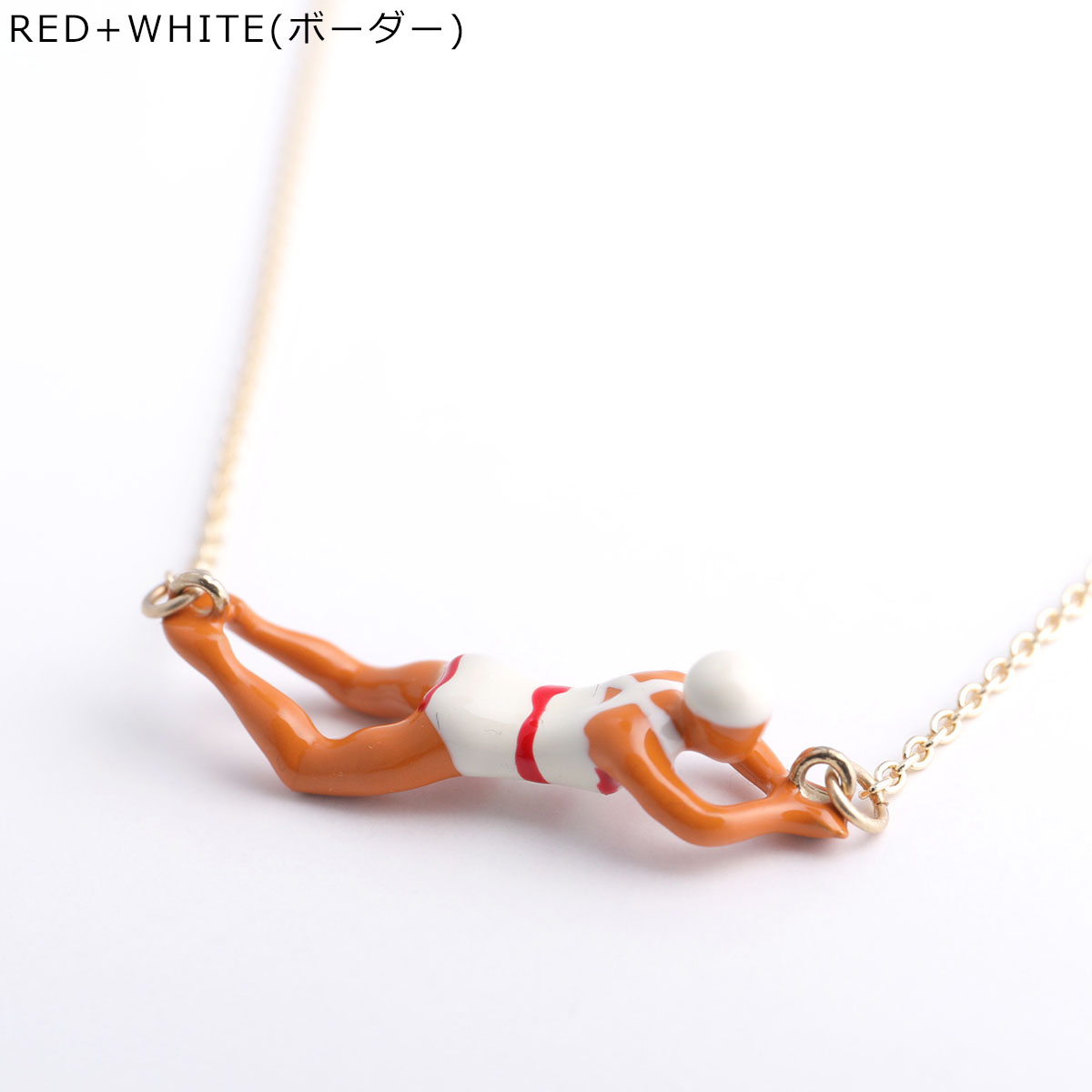 ALIITA アリータ ネックレス NADADORA COMPLETO NECKLACE ROLO レディース スイマー ペンダント アクセサリー  カラー3色