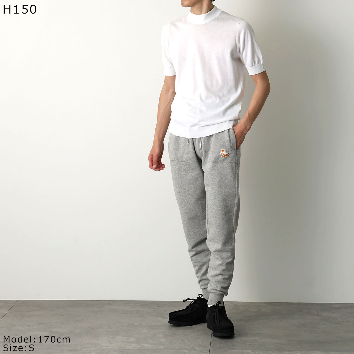 MAISON KITSUNE（メゾン キツネ） スウェットパンツ CHILLAX FOX