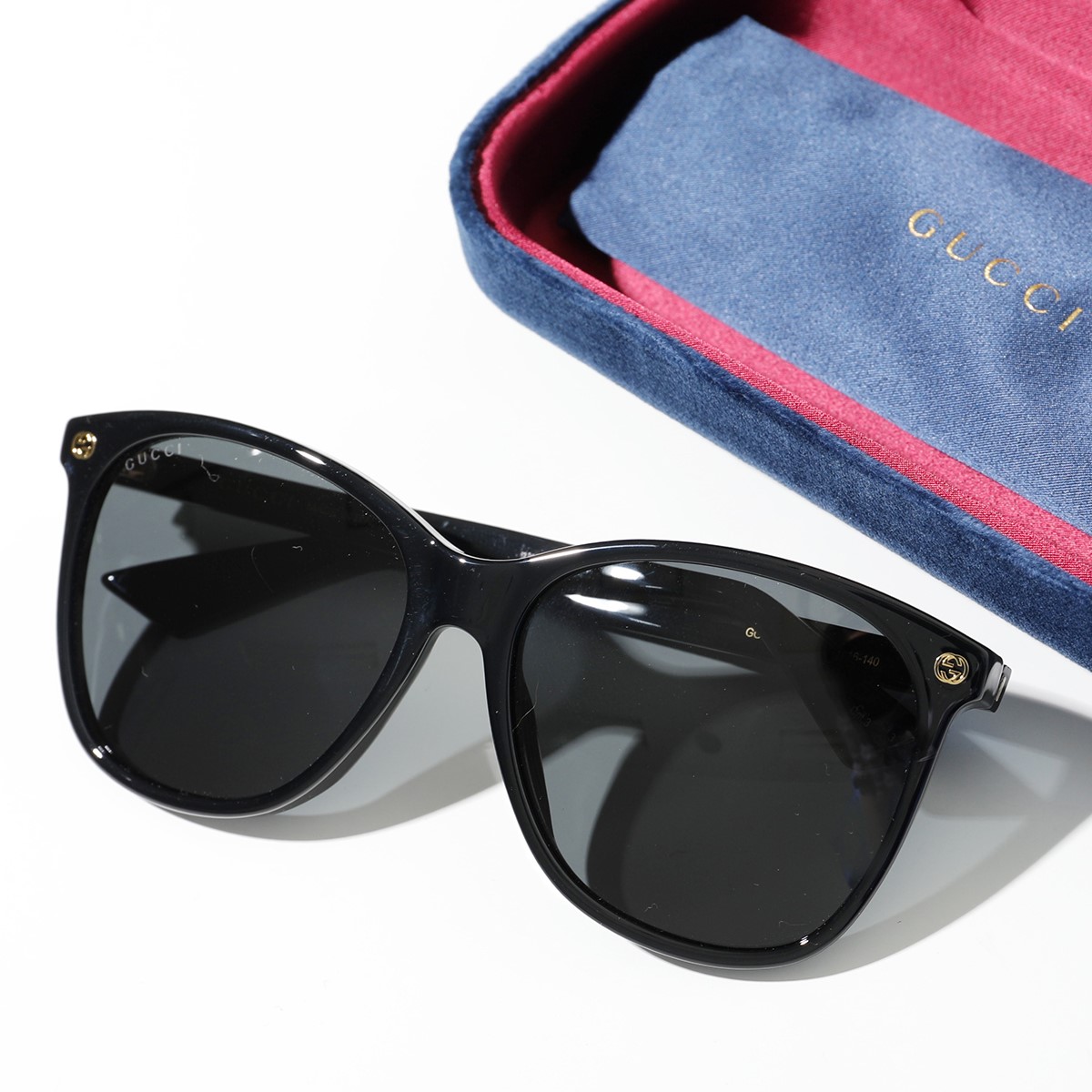 GUCCI（グッチ） サングラス GG0024S レディース ウェリントン型 GG