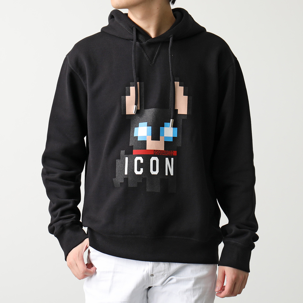 DSQUARED2 ディースクエアード パーカー ICON COOL HOODIE S79GU010...