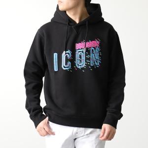 DSQUARED2 ディースクエアード パーカー PIXELED ICON COOL HOODIE ...