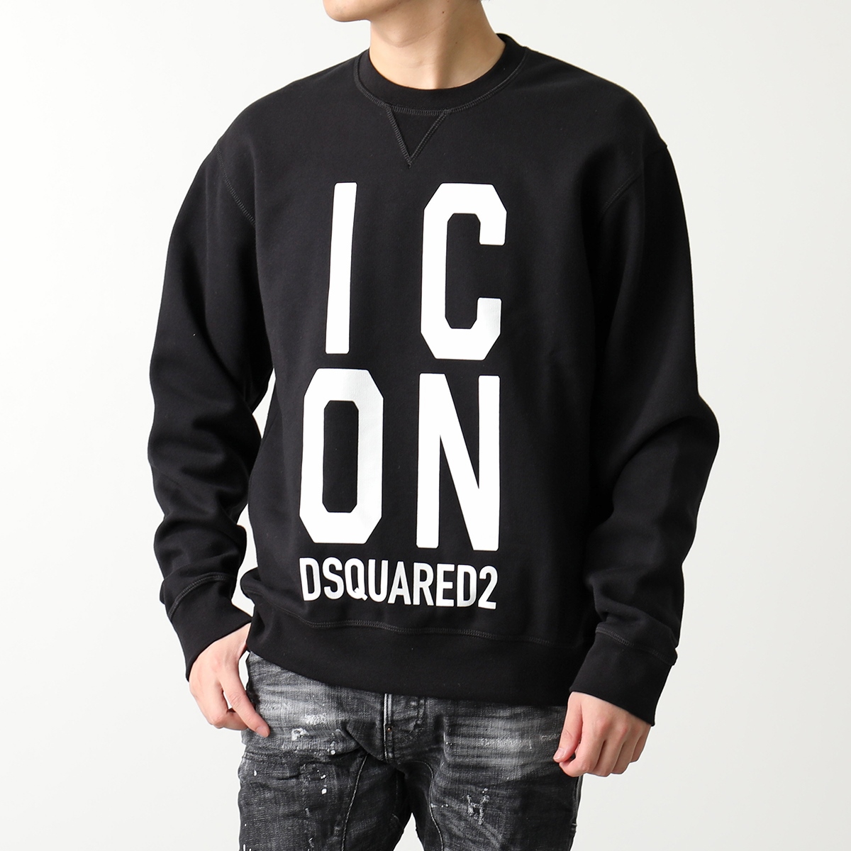 DSQUARED2 ディースクエアードトレーナー ICON SQUARED COOL