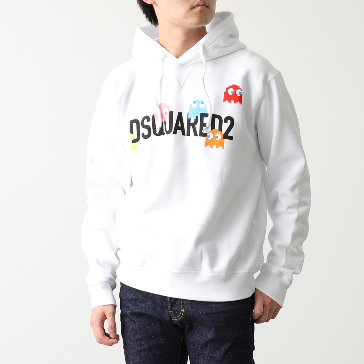 DSQUARED2 ディースクエアード パーカー PAC-MAN HOODIE COOL HOODIE