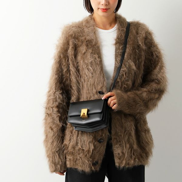 LOEWE ロエベ トレーナー S359Y24X47 レディース クロップド丈 アナグラム ロゴ刺繍 クルーネック スウェット 2210/DARK-BEI LOEWE ロエベ トレーナー S359Y24X47 レディース クロップド丈